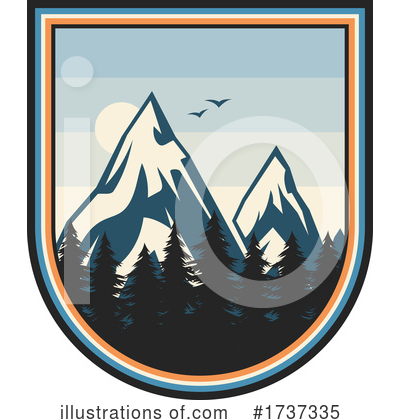 Royalty-Free (RF) Mountain Clipart Illustration by Vector Tradition SM - Stock Sample #1737335