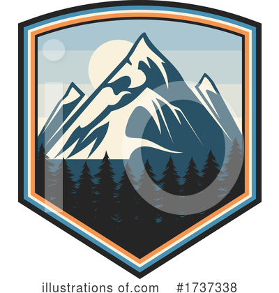 Royalty-Free (RF) Mountain Clipart Illustration by Vector Tradition SM - Stock Sample #1737338