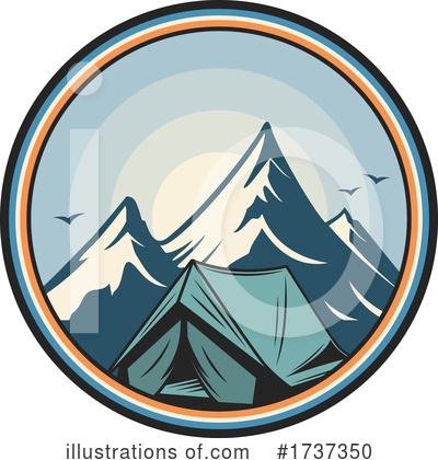 Royalty-Free (RF) Mountain Clipart Illustration by Vector Tradition SM - Stock Sample #1737350