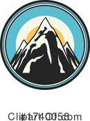 Mountain Clipart #1740058 by Vector Tradition SM