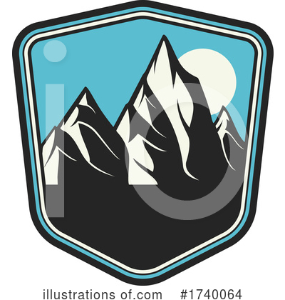 Royalty-Free (RF) Mountain Clipart Illustration by Vector Tradition SM - Stock Sample #1740064