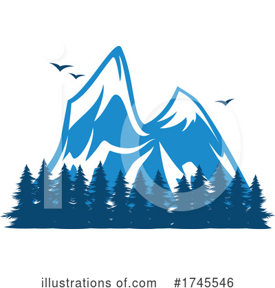 Royalty-Free (RF) Mountain Clipart Illustration by Vector Tradition SM - Stock Sample #1745546