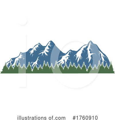 Royalty-Free (RF) Mountain Clipart Illustration by Vector Tradition SM - Stock Sample #1760910