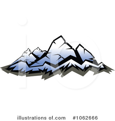 Royalty-Free (RF) Mountains Clipart Illustration by Vector Tradition SM - Stock Sample #1062666