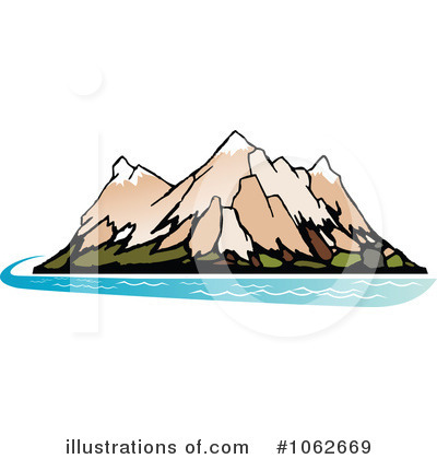 Royalty-Free (RF) Mountains Clipart Illustration by Vector Tradition SM - Stock Sample #1062669