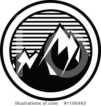 Royalty-Free (RF) Mountains Clipart Illustration by Andy Nortnik - Stock Sample #1100463