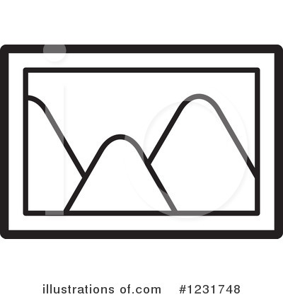 Mountain Clipart #1231748 by Lal Perera