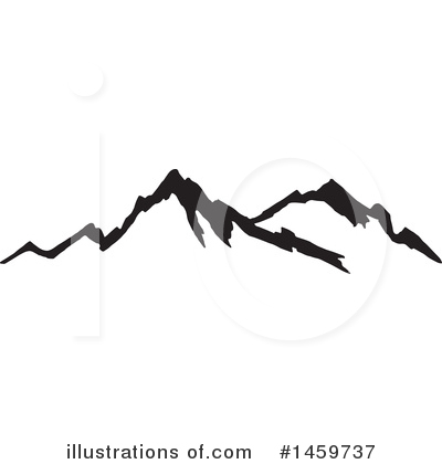 Royalty-Free (RF) Mountains Clipart Illustration by Cherie Reve - Stock Sample #1459737