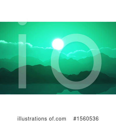 Royalty-Free (RF) Mountains Clipart Illustration by KJ Pargeter - Stock Sample #1560536