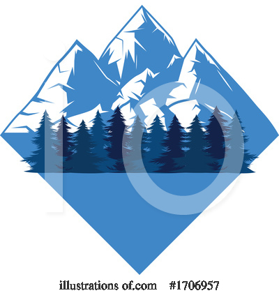 Royalty-Free (RF) Mountains Clipart Illustration by Vector Tradition SM - Stock Sample #1706957