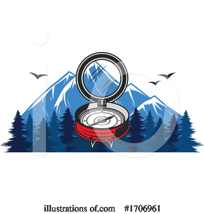 Royalty-Free (RF) Mountains Clipart Illustration by Vector Tradition SM - Stock Sample #1706961