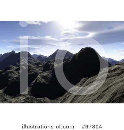 Royalty-Free (RF) Mountains Clipart Illustration by Arena Creative - Stock Sample #67804