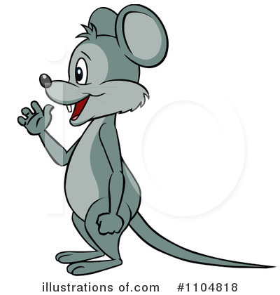 Royalty-Free (RF) Mouse Clipart Illustration by Cartoon Solutions - Stock Sample #1104818