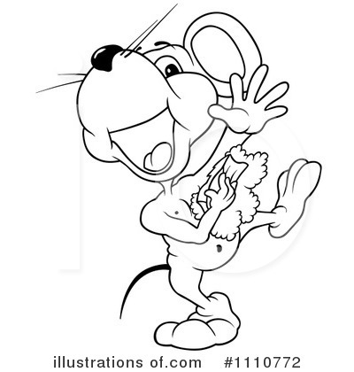 Royalty-Free (RF) Mouse Clipart Illustration by dero - Stock Sample #1110772