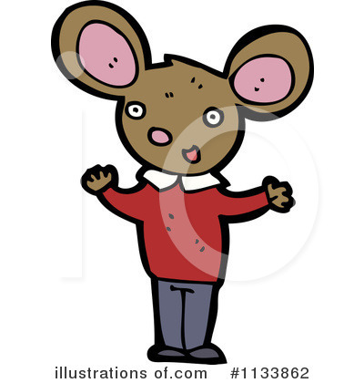 Royalty-Free (RF) Mouse Clipart Illustration by lineartestpilot - Stock Sample #1133862