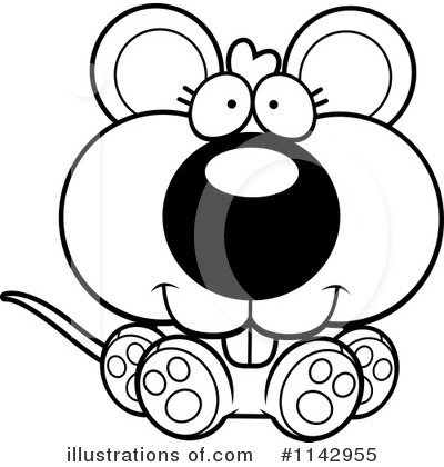 Royalty-Free (RF) Mouse Clipart Illustration by Cory Thoman - Stock Sample #1142955