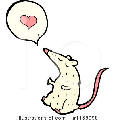 Royalty-Free (RF) Mouse Clipart Illustration by lineartestpilot - Stock Sample #1158998