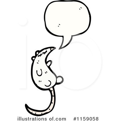 Royalty-Free (RF) Mouse Clipart Illustration by lineartestpilot - Stock Sample #1159058