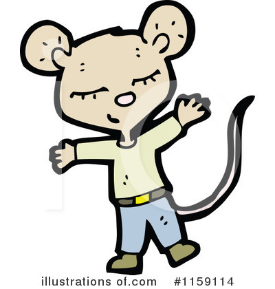 Royalty-Free (RF) Mouse Clipart Illustration by lineartestpilot - Stock Sample #1159114