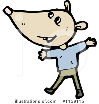 Royalty-Free (RF) Mouse Clipart Illustration by lineartestpilot - Stock Sample #1159115