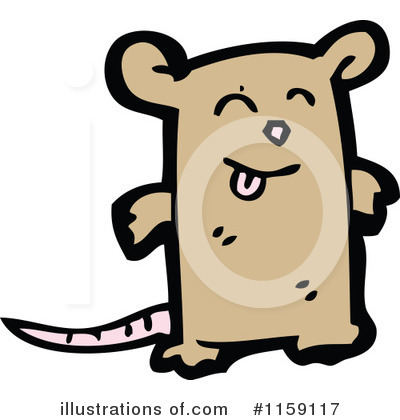 Royalty-Free (RF) Mouse Clipart Illustration by lineartestpilot - Stock Sample #1159117