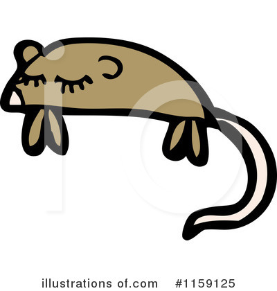 Royalty-Free (RF) Mouse Clipart Illustration by lineartestpilot - Stock Sample #1159125
