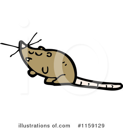 Royalty-Free (RF) Mouse Clipart Illustration by lineartestpilot - Stock Sample #1159129