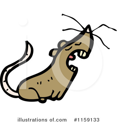 Royalty-Free (RF) Mouse Clipart Illustration by lineartestpilot - Stock Sample #1159133