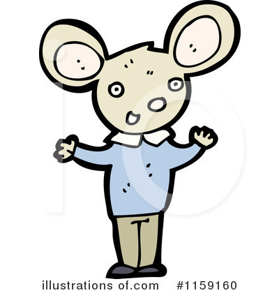 Royalty-Free (RF) Mouse Clipart Illustration by lineartestpilot - Stock Sample #1159160