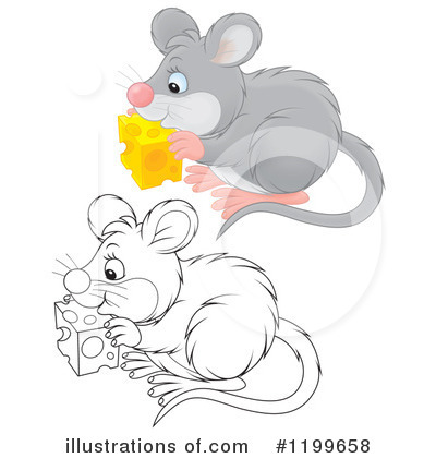 Royalty-Free (RF) Mouse Clipart Illustration by Alex Bannykh - Stock Sample #1199658