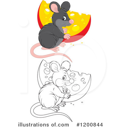 Royalty-Free (RF) Mouse Clipart Illustration by Alex Bannykh - Stock Sample #1200844