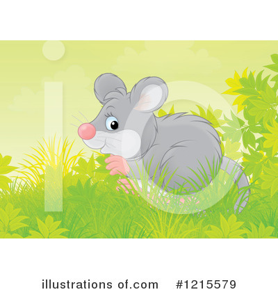 Royalty-Free (RF) Mouse Clipart Illustration by Alex Bannykh - Stock Sample #1215579