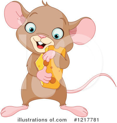 Royalty-Free (RF) Mouse Clipart Illustration by Pushkin - Stock Sample #1217781