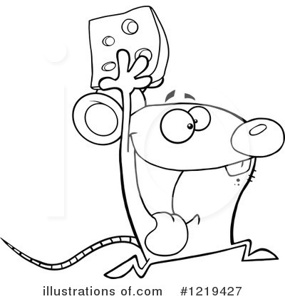 Royalty-Free (RF) Mouse Clipart Illustration by Hit Toon - Stock Sample #1219427