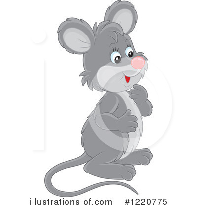 Royalty-Free (RF) Mouse Clipart Illustration by Alex Bannykh - Stock Sample #1220775