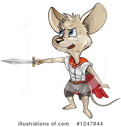 Royalty-Free (RF) Mouse Clipart Illustration by merlinul - Stock Sample #1247844