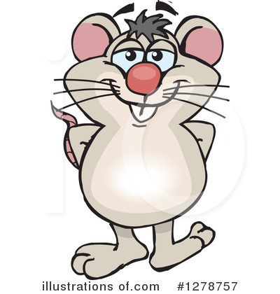 Mouse Clipart #1278757 by Dennis Holmes Designs