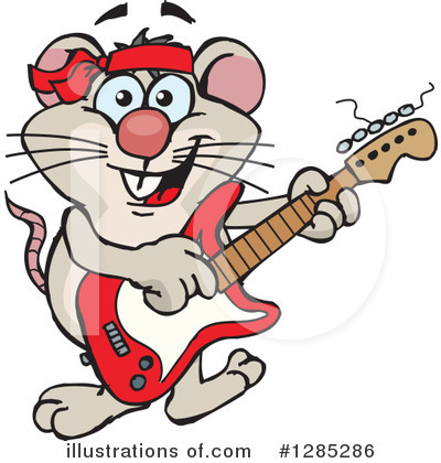 Royalty-Free (RF) Mouse Clipart Illustration by Dennis Holmes Designs - Stock Sample #1285286