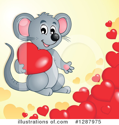 Royalty-Free (RF) Mouse Clipart Illustration by visekart - Stock Sample #1287975