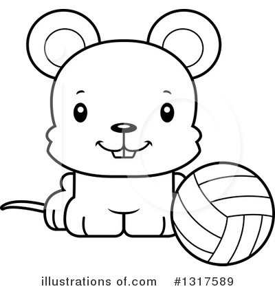 Royalty-Free (RF) Mouse Clipart Illustration by Cory Thoman - Stock Sample #1317589