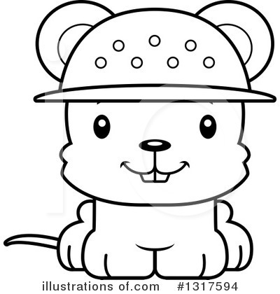 Royalty-Free (RF) Mouse Clipart Illustration by Cory Thoman - Stock Sample #1317594
