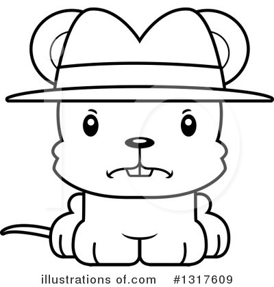 Royalty-Free (RF) Mouse Clipart Illustration by Cory Thoman - Stock Sample #1317609
