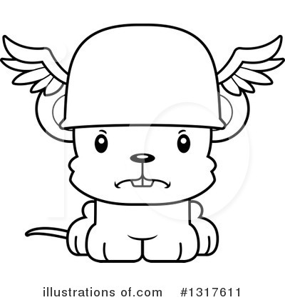Royalty-Free (RF) Mouse Clipart Illustration by Cory Thoman - Stock Sample #1317611