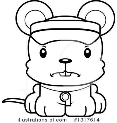 Royalty-Free (RF) Mouse Clipart Illustration by Cory Thoman - Stock Sample #1317614