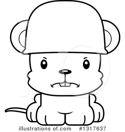 Royalty-Free (RF) Mouse Clipart Illustration by Cory Thoman - Stock Sample #1317637