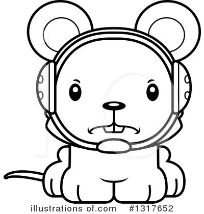 Royalty-Free (RF) Mouse Clipart Illustration by Cory Thoman - Stock Sample #1317652