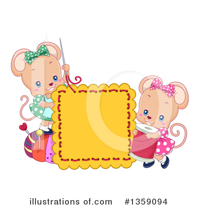 Royalty-Free (RF) Mouse Clipart Illustration by BNP Design Studio - Stock Sample #1359094