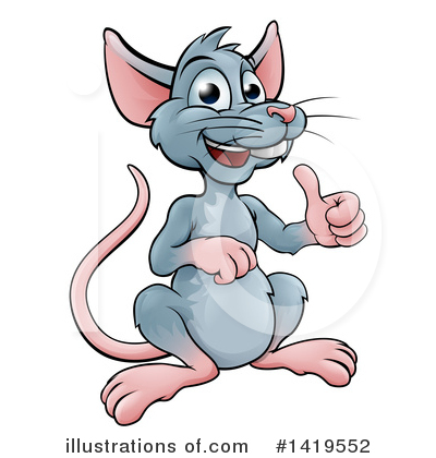 Rat Clipart #1419552 by AtStockIllustration