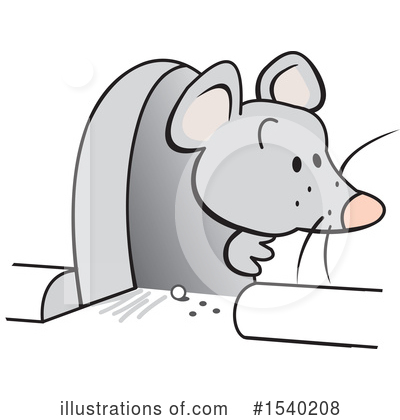 Royalty-Free (RF) Mouse Clipart Illustration by Johnny Sajem - Stock Sample #1540208