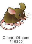 Mouse Clipart #16300 by AtStockIllustration